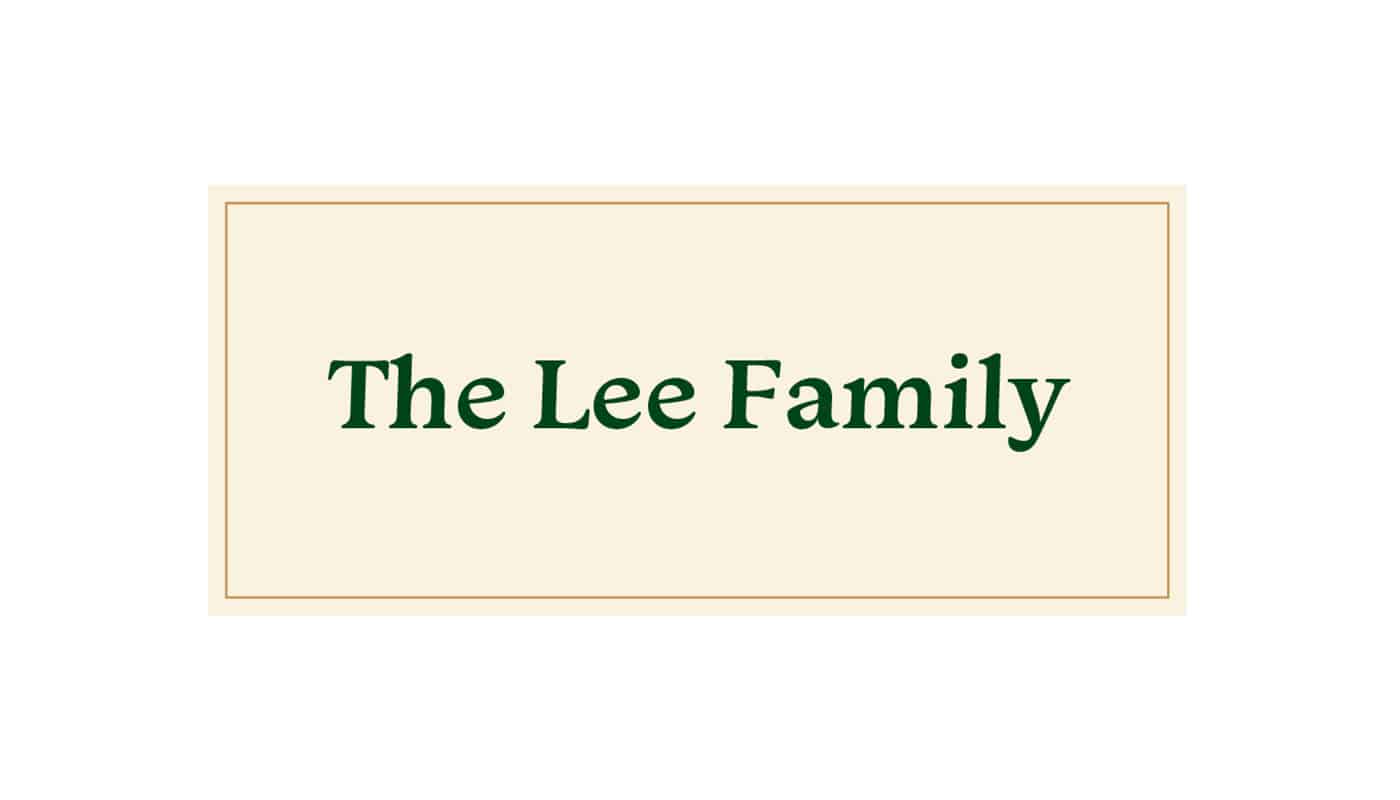 The Lee Family